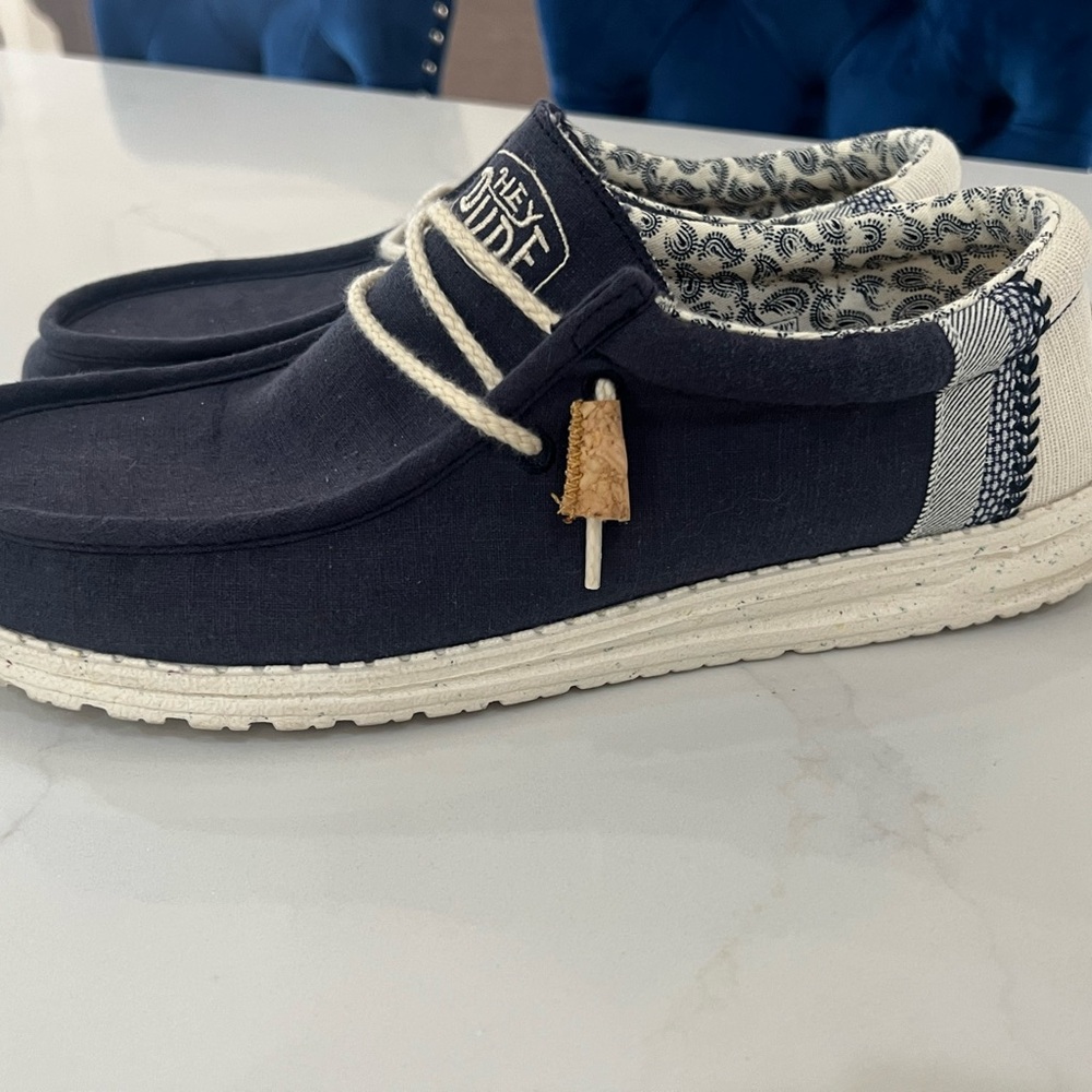 HeyDude Men's Navy Casual Shoes